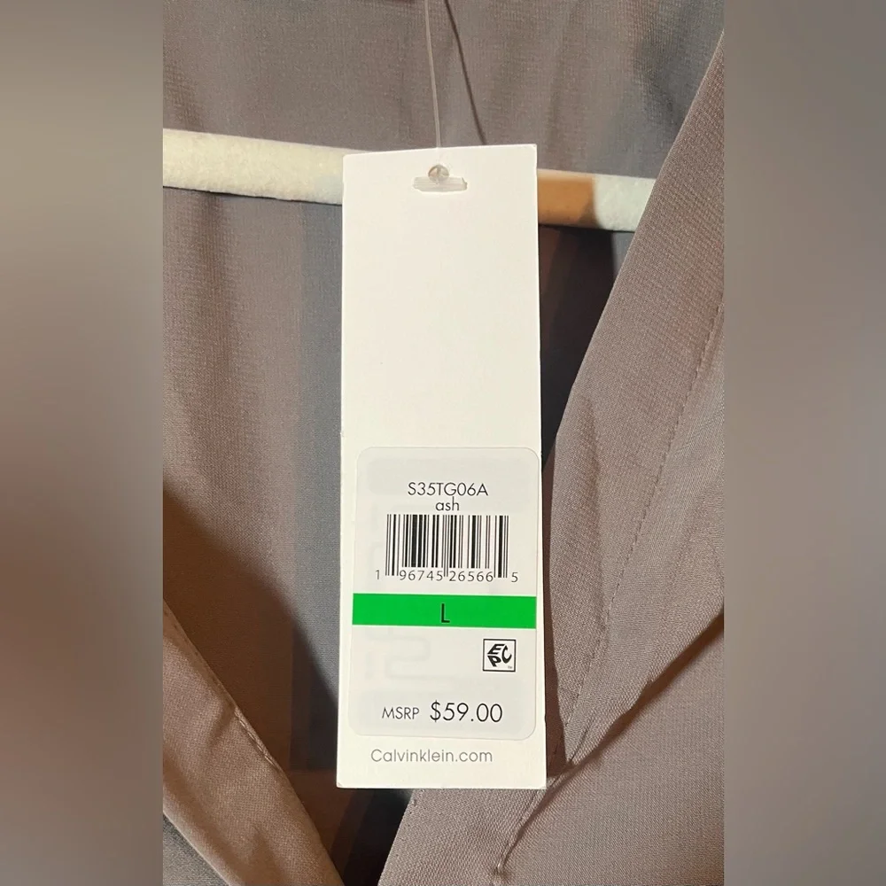 Calvin Klein Casual Dress Shirt - Woman’s Large - Picture 3 of 3